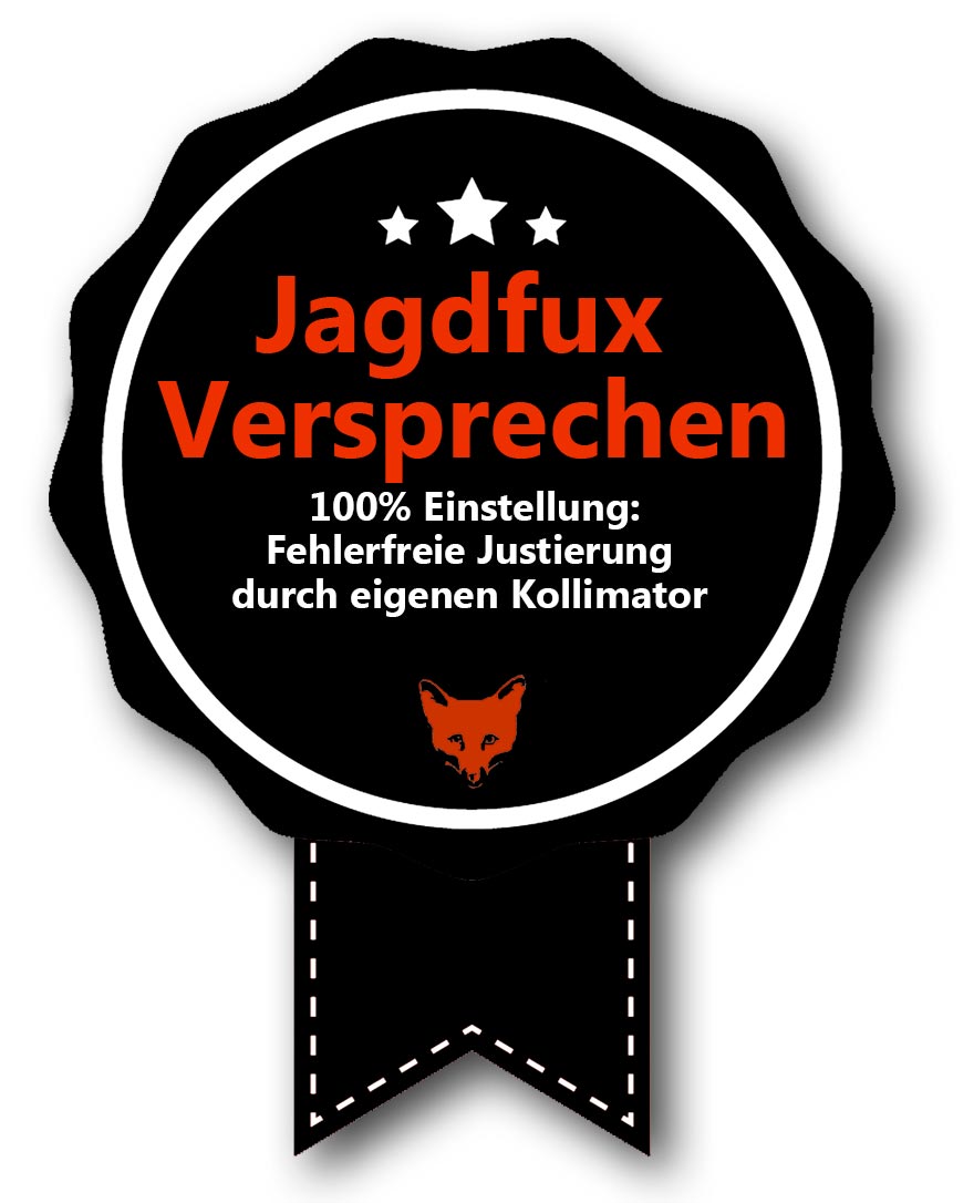 Jagdfux-versprechen-kollimator jagdfux-garantie_qualitaet